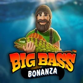 Big Bass Bonanza logo – Slots by Pragmatic Play at Captain Cooks Casino