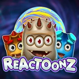 Slots logo of Reactoonz from  at Captain Cooks Casino