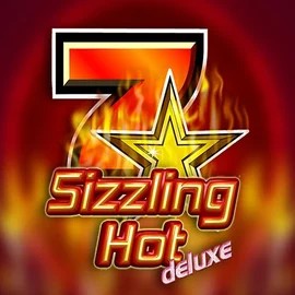 Sizzling Hot Deluxe logo by Novomatic Captain Cooks Casino