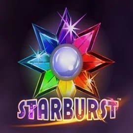 Starburst casino game by NetEnt – featured logo at Captain Cooks Casino